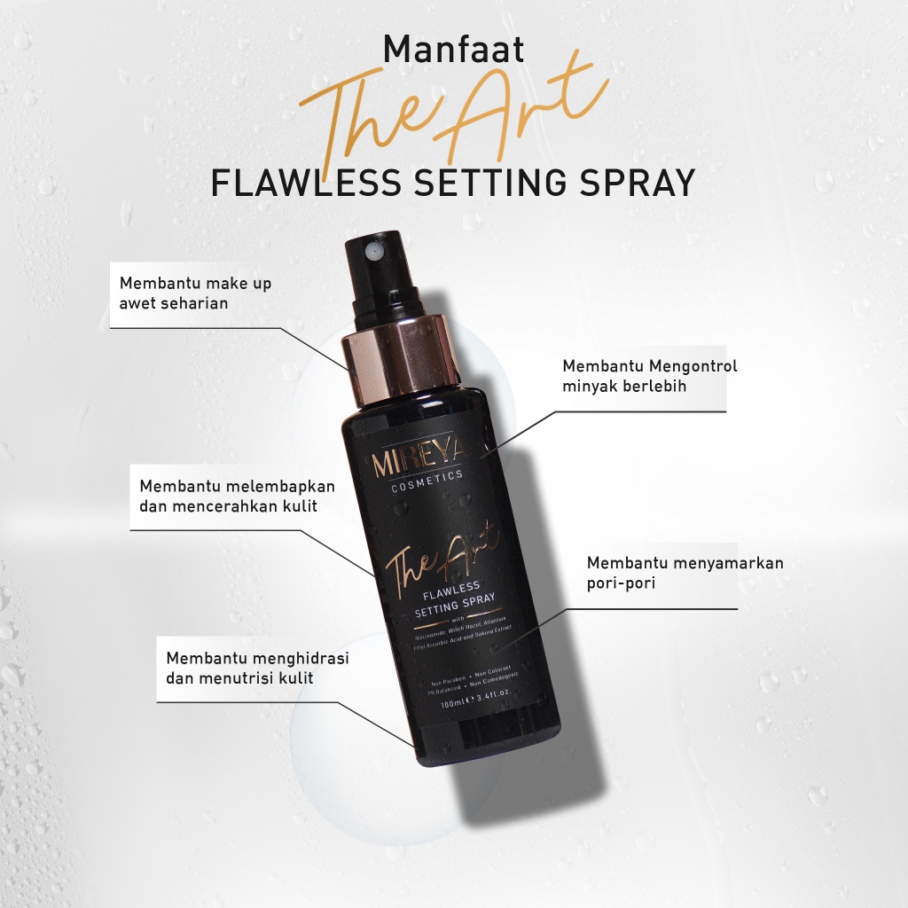 Mireya The Art Flawless Setting Spray  5