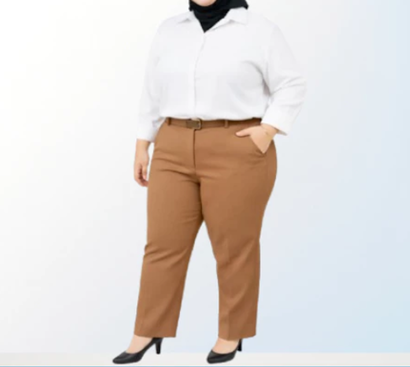 Garede Celana Panjang Wanita Kerja Jumbo 2