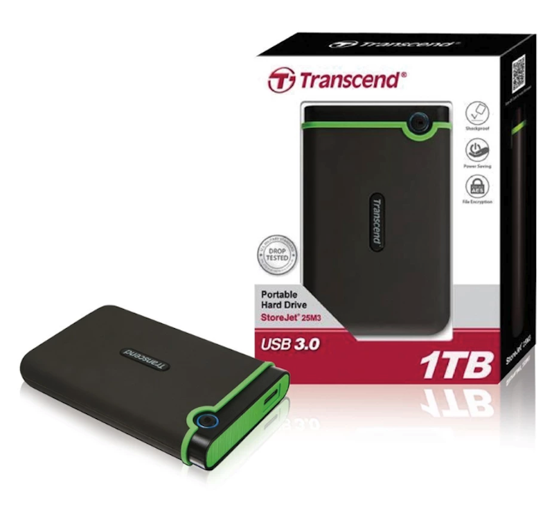 Transcend StoreJet 25M3 1 TB 2