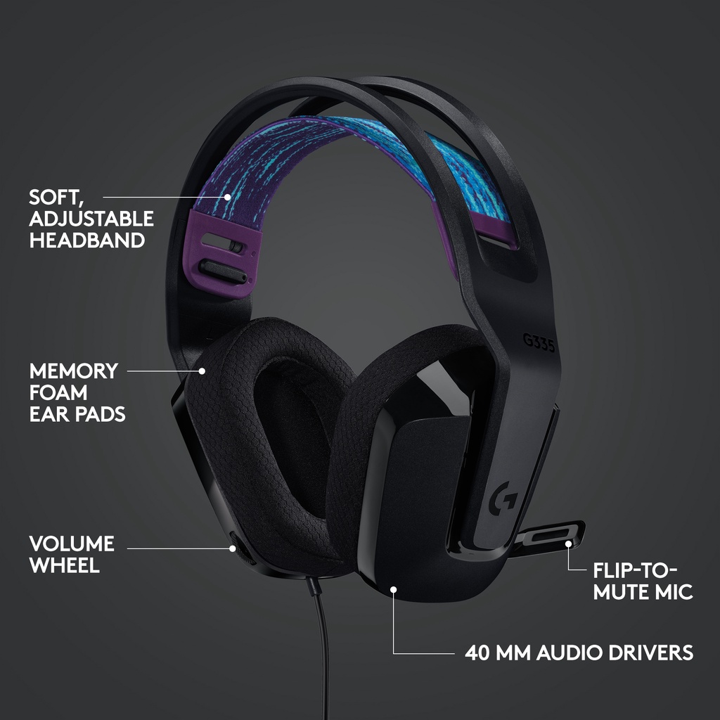 Logitech International Logitech Wired Gaming Headset G335