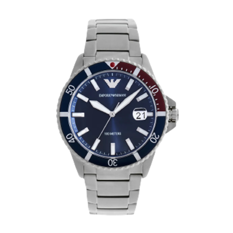 Three-Hand Stainless Steel Watch 2
