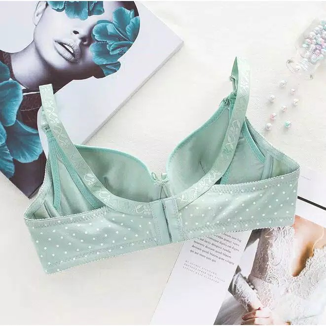  Eve Maternity Nursing Bra Full Wired Polkadot BH163