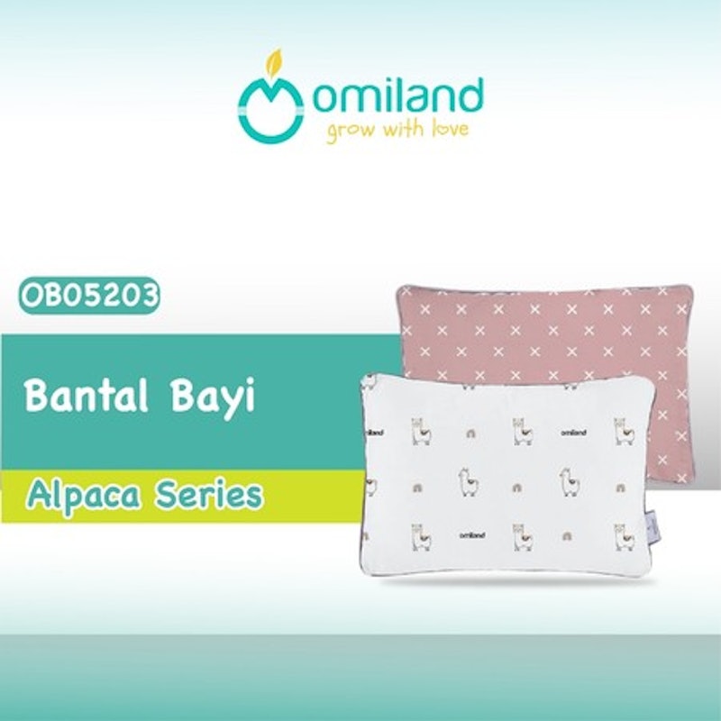 Omiland Bantal Bayi Alpaca Series 2