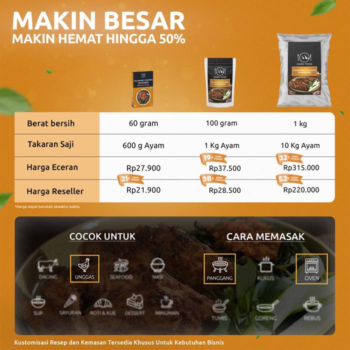 Cairo Food Cairo Food Bumbu Ayam Taliwang