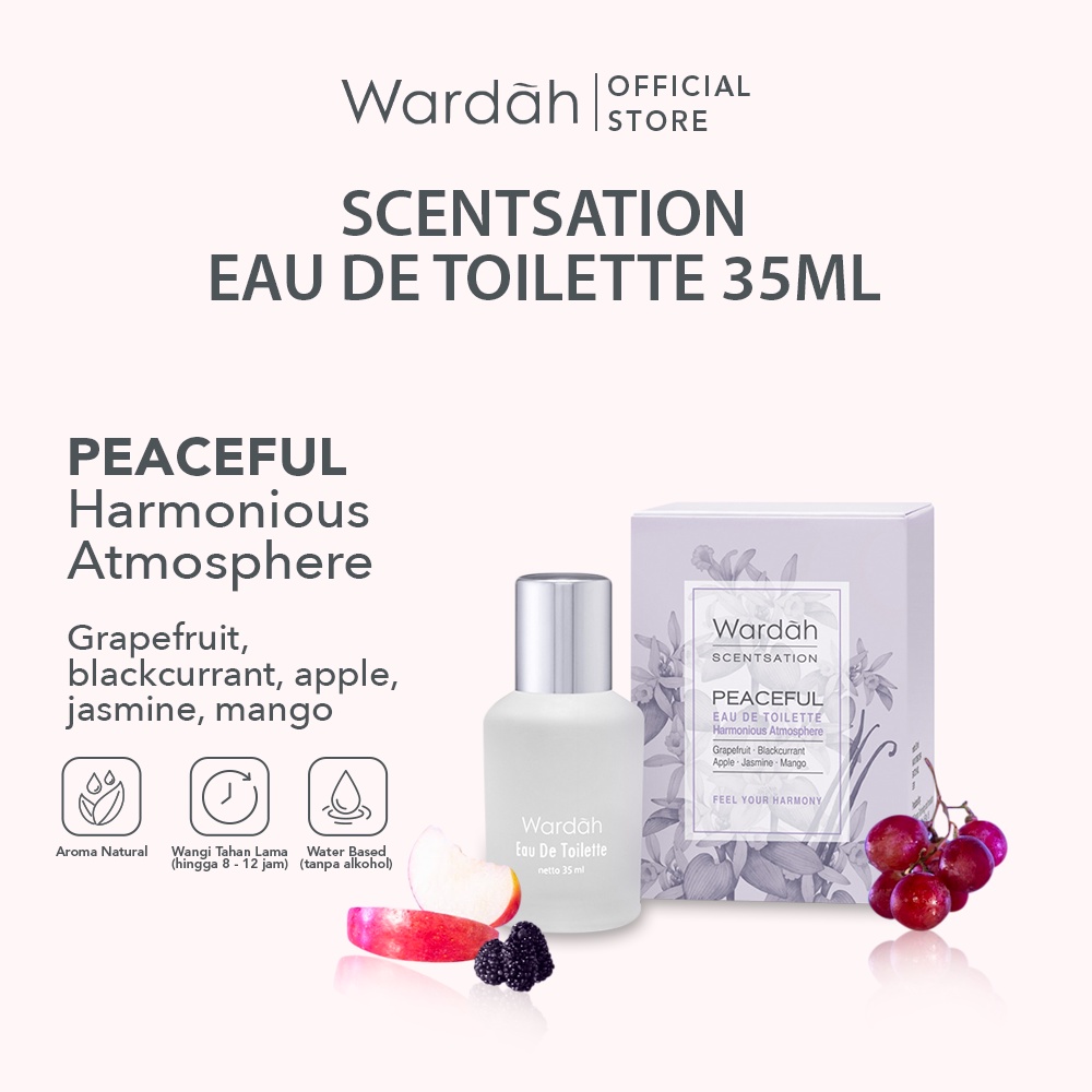 Wardah Wardah Scentsation Eau De Toilette Peaceful