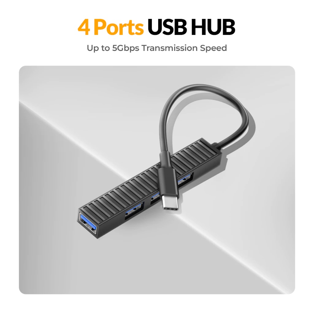 UNEED 4 Port USB Hub 2