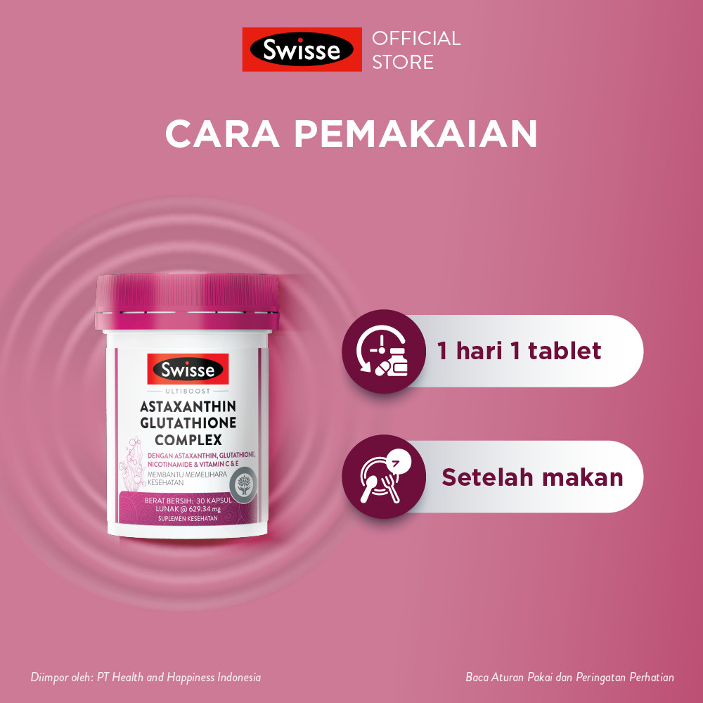 Vitex Pharmaceutical Swisse Ultiboost Astaxanthin Glutathione Complex