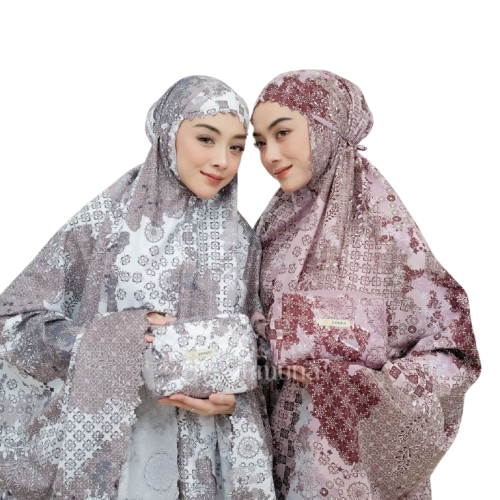 Jumuna Mukena Travelling Laser Cut Motif