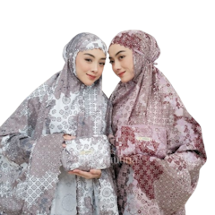Jumuna Mukena Travelling Laser Cut Motif