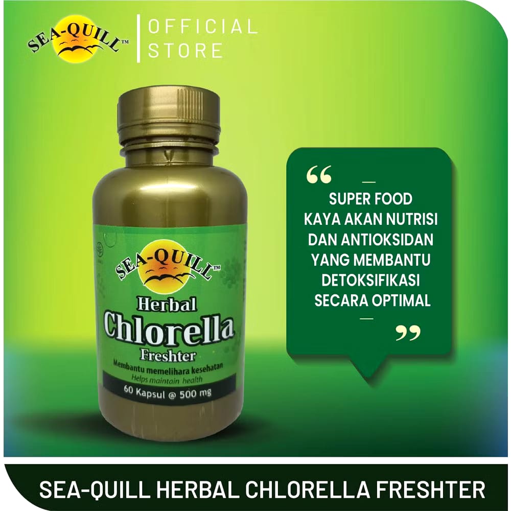  SEA-QUILL Herbal Chlorella Freshter