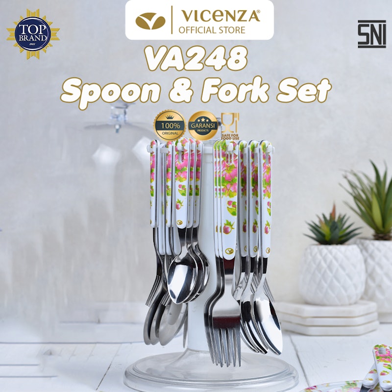Vicenza Sendok & Garpu Set 3