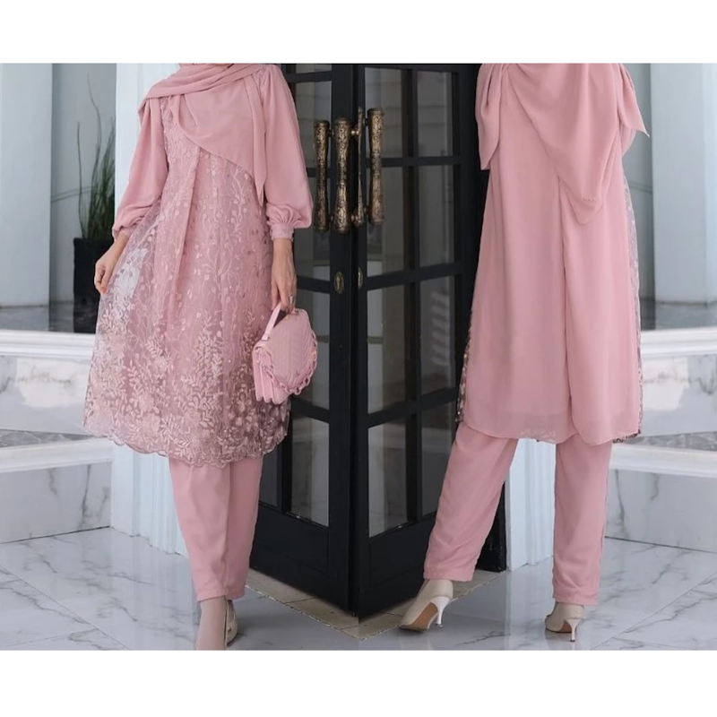 Femes Lexi One Set Setelan Celana Modis Muslim 4