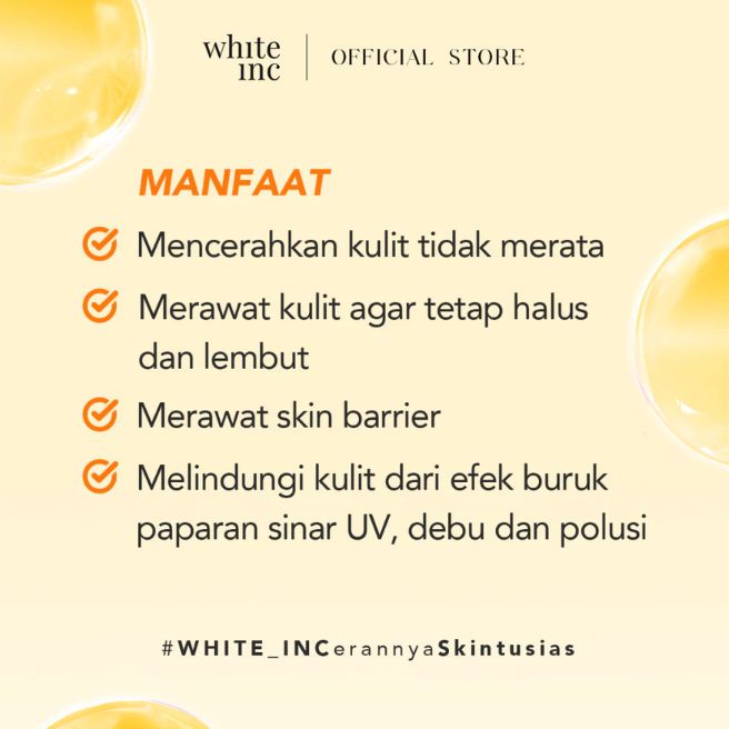 Sinar Alfa Omega White Inc AHA Whitening Body Serum