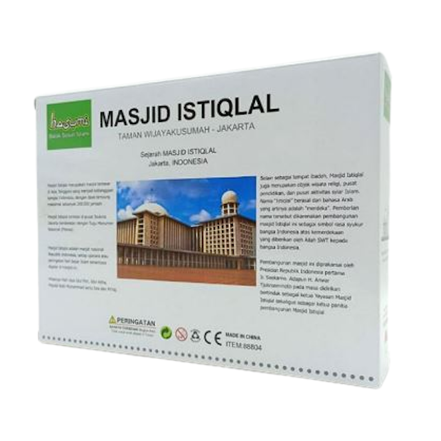 Basumi (Balok Susun Islami)  Lego Masjid Istiqlal