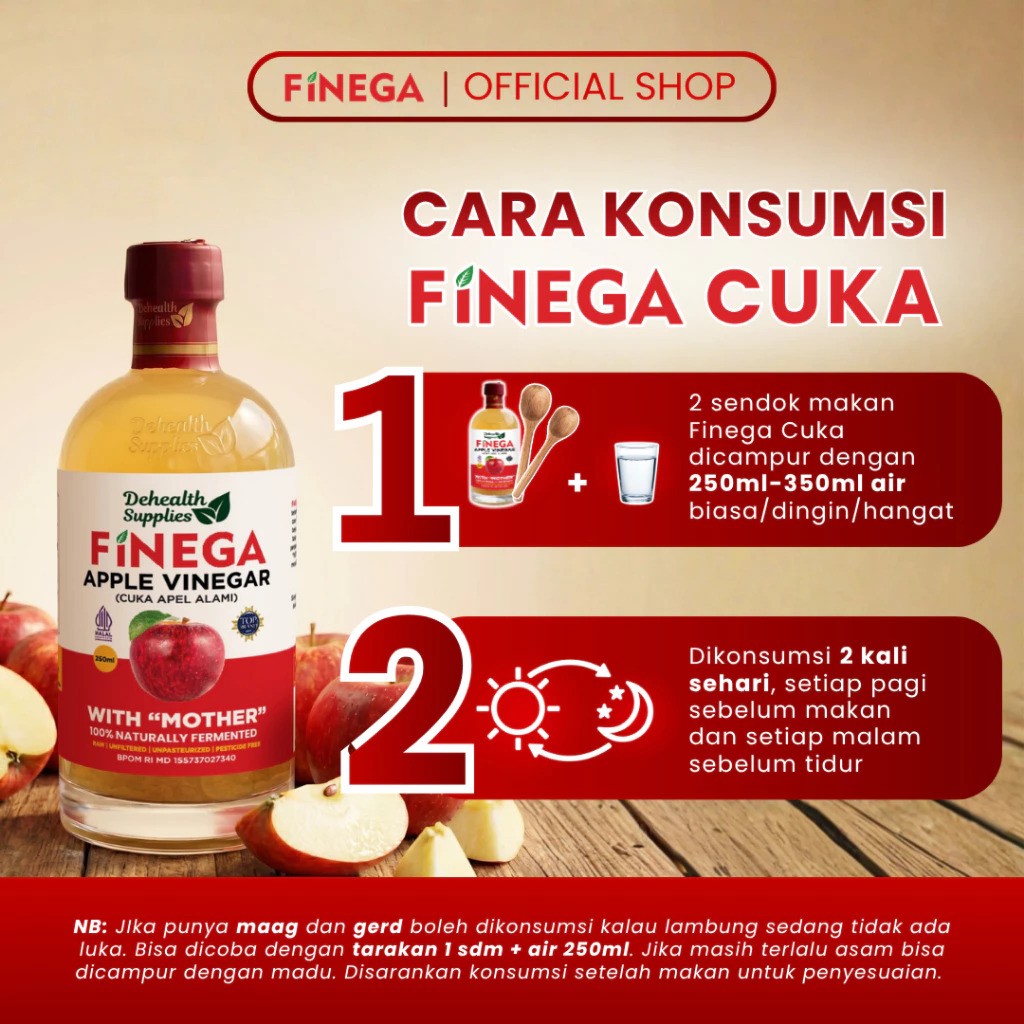 Finega Apple Vinegar ACV100