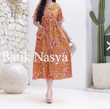  Daster Inara Bunga Rayon