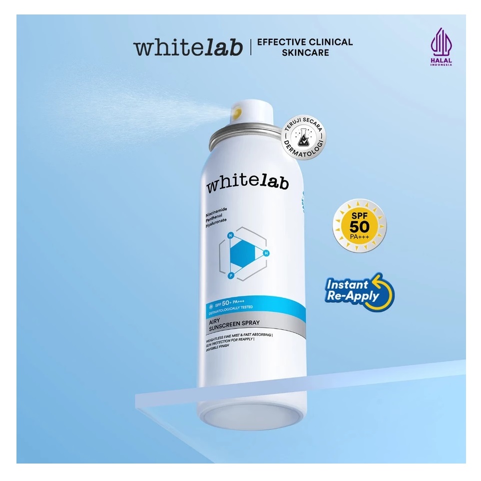 Natura Deca Kosmetika Whitelab Airy Sunscreen Spray SPF 50+ PA+++