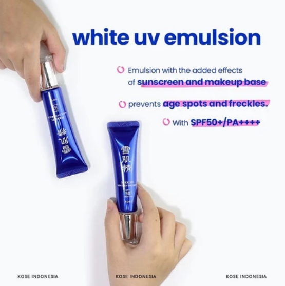 KOSÉ Sekkisei White UV Emulsion SPF50+ PA ++++,