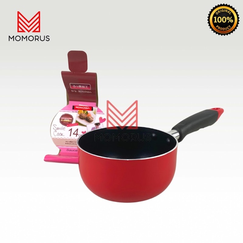 Minowa Sauce Pan Hijau Premium 18 cm 4