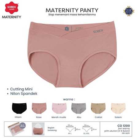 Prakarsa Jaya Sentosa Sorex Low Waist Maternity Panty  CD 1200