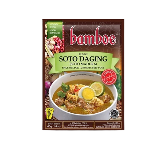 Bamboe Soto Daging (Soto Madura)