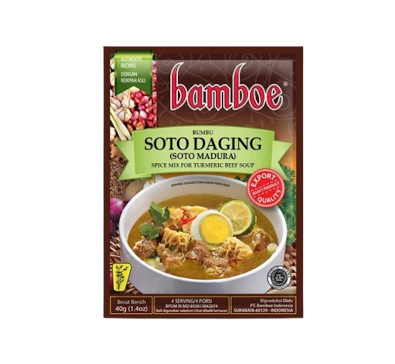 Bamboe Soto Daging (Soto Madura)