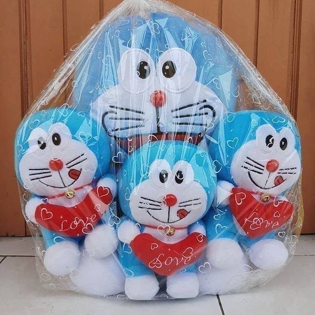 Boneka Doraemon Beranak Love 3