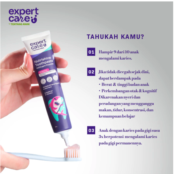 Tentang Anak Bahagia Expert Care by Tentang Anak Nutrishine Toothpaste