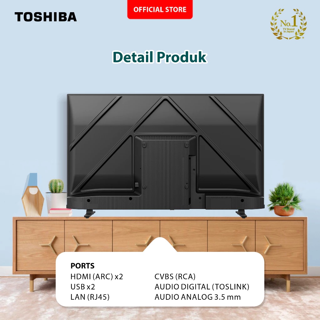 Toshiba Toshiba TV 32" HD Android TV 32V35KP