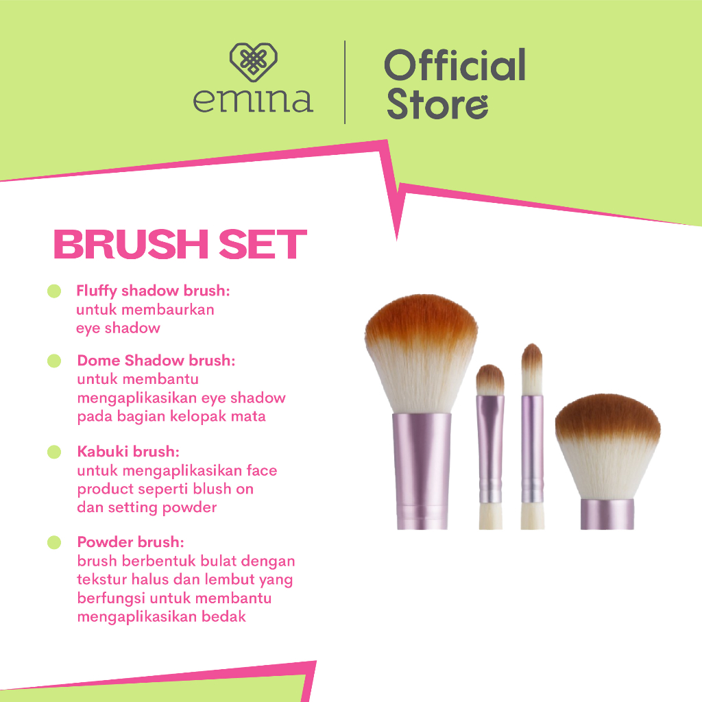 Paragon Technology and Innovation Emina Brush Set