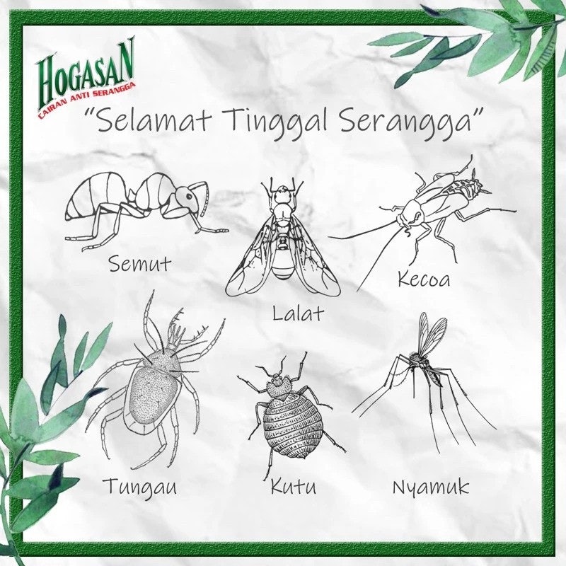 Hogasan Cairan Anti Serangga 4