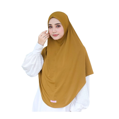 Bella Alisha Khimar Instan Bergo Seika