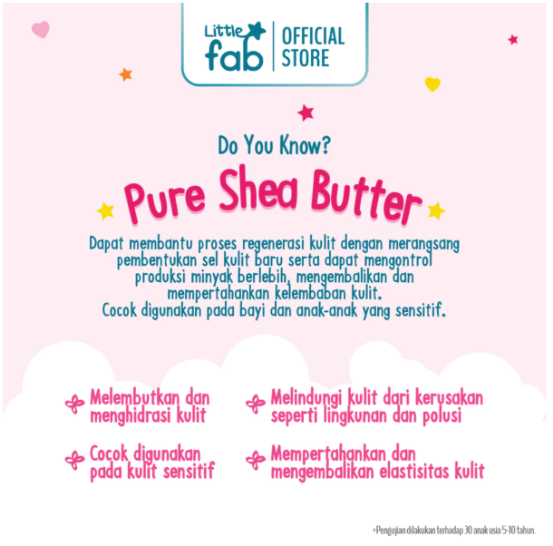 Fabindo Sejahtera Little fab kids Lip Balm 01 Pink