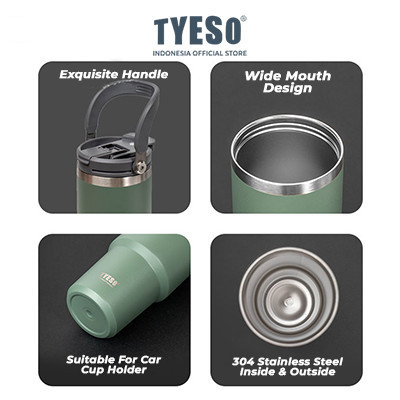 Tyeso Tyeso Portable Thermos Cup 900ml  TS-8828