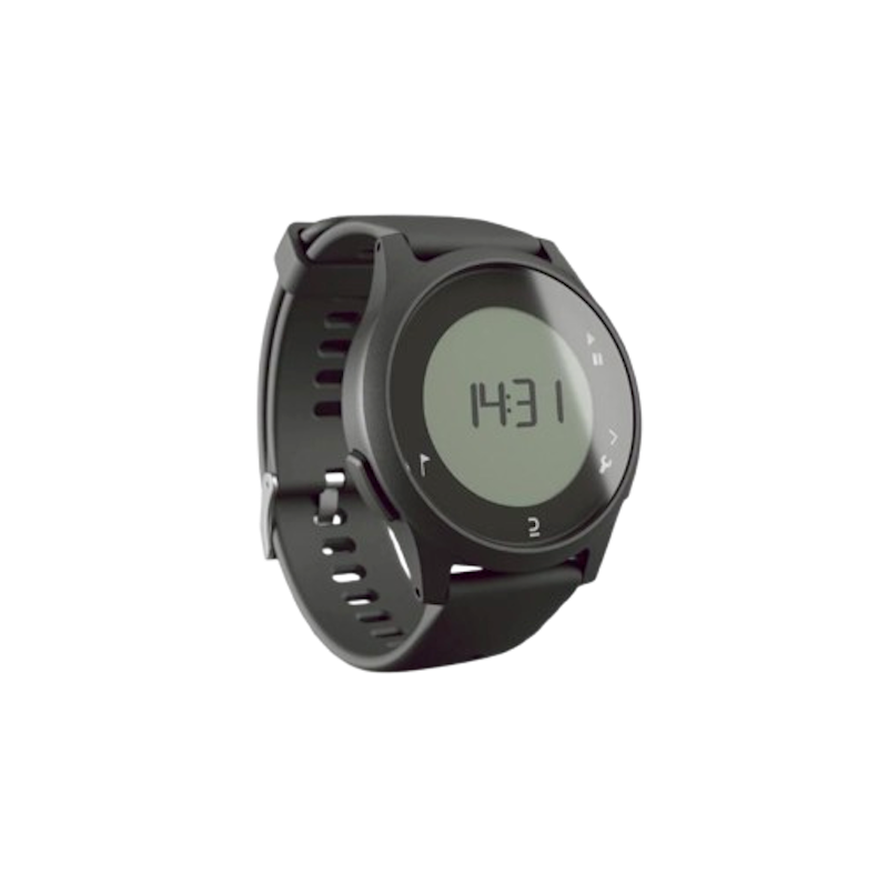 Decathlon W100 Running Stopwatch - Black 1