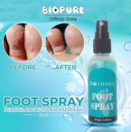 Bio Herbal Indonesia Biopure Bio Herbal Foot Spray