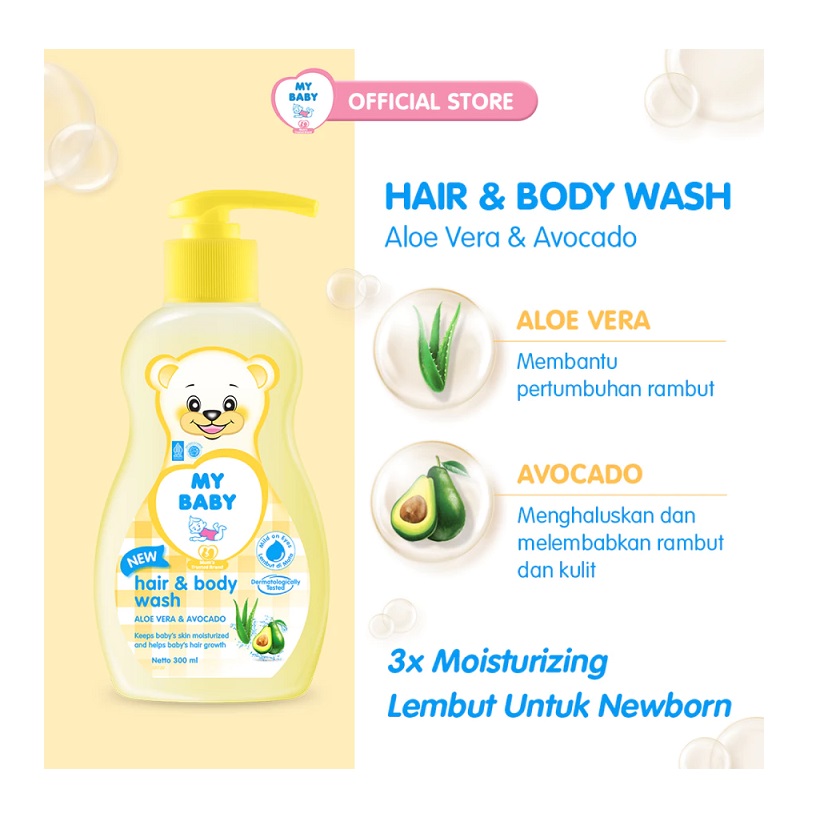 Tempo Scan Pacific MY BABY Hair & Body Wash Fresh & Moist