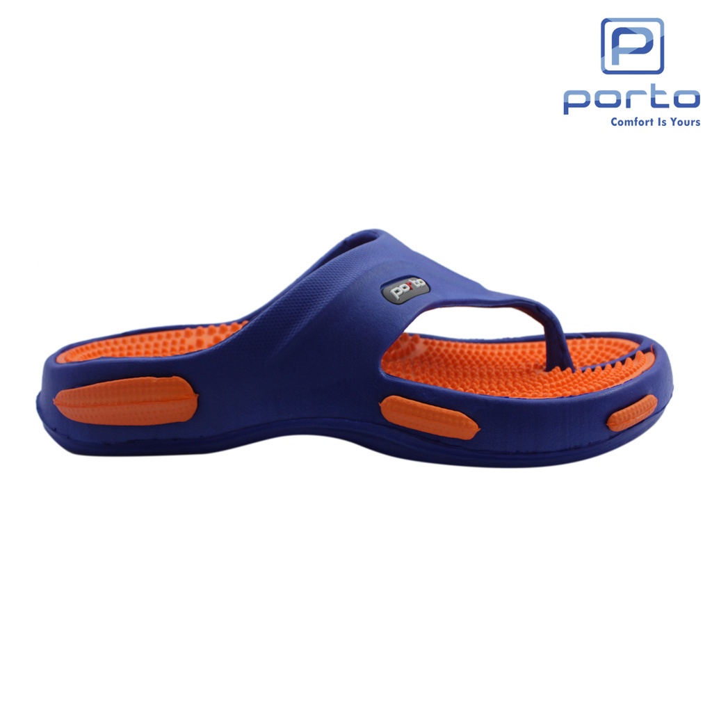 Porto Indonesia Sejahtera Porto Sandal Kesehatan Jepit Karet Pria 605M