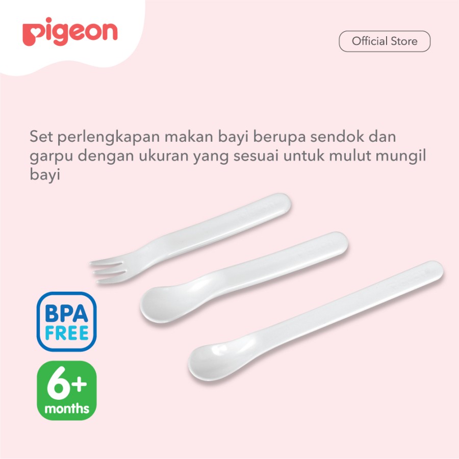 Pigeon Indonesia Pigeon Pigeon Spoon and Fork Set 