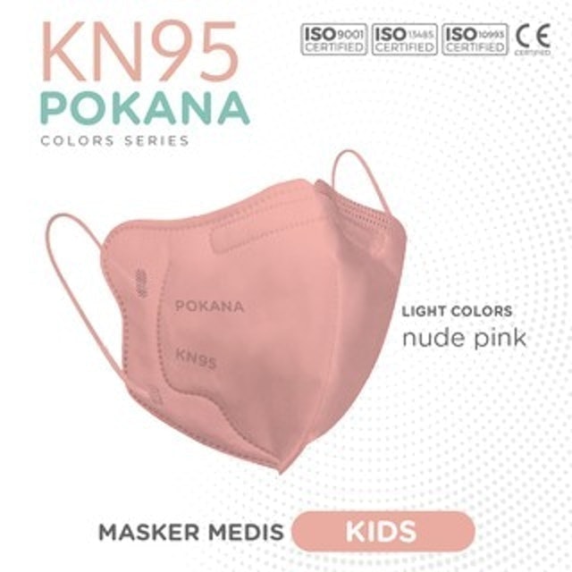 Pokana KN95 Kids Colour Series Light Colour 