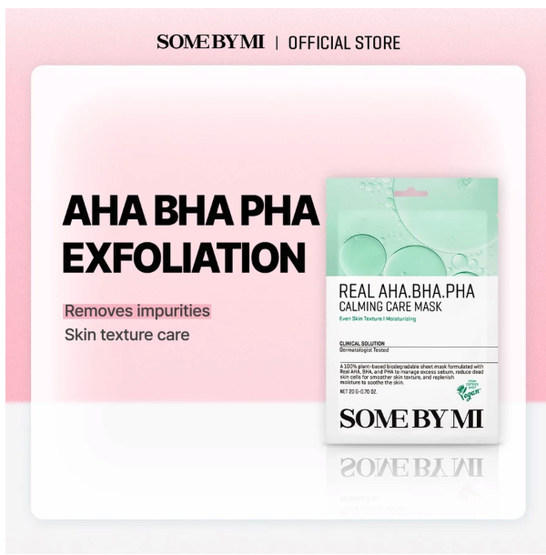 Perennebell  SOME BY MI Real AHA BHA PHA Calming Care Mask