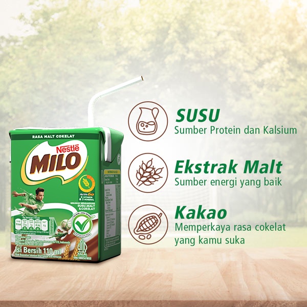 Nestlé Milo Activ-Go Cokelat UHT 