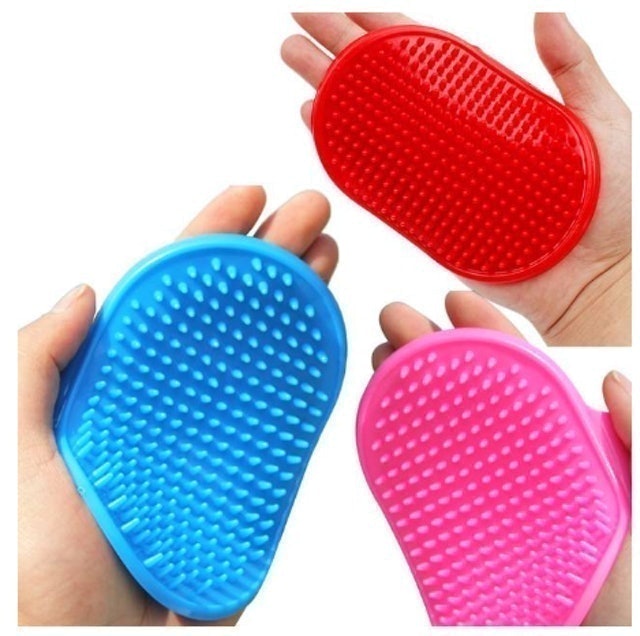 Sisir Bulu dan Pijat Grooming Karet