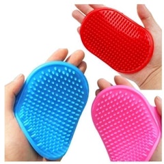 Sisir Bulu dan Pijat Grooming Karet