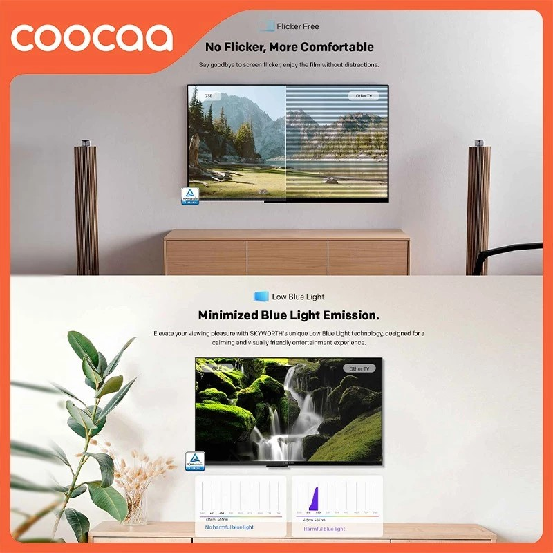 Skyworth Indonesia COOCAA Google TV  43Y65