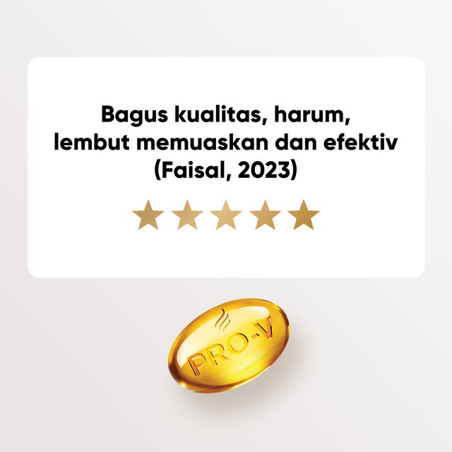 Pro-Vitamin Shampoo Perawatan Halus dan Lembut 4
