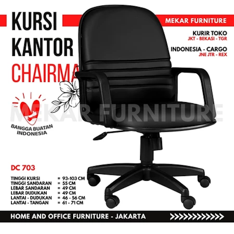 Chairman Kursi Kursi Kantor DC 703