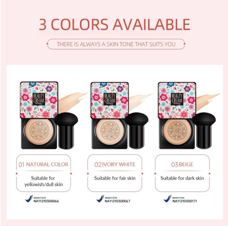 BIOAQUA BB Cushion Whitening Beauty Cream 5