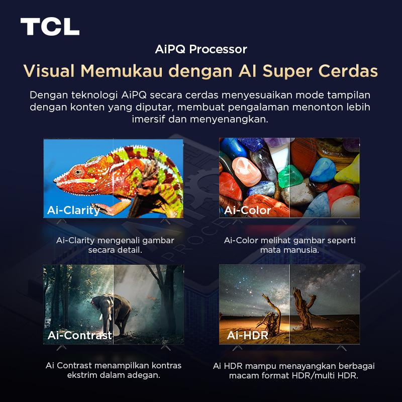TCL Technology Group TCL AI 4K Google TV 43 Inch 43V6C