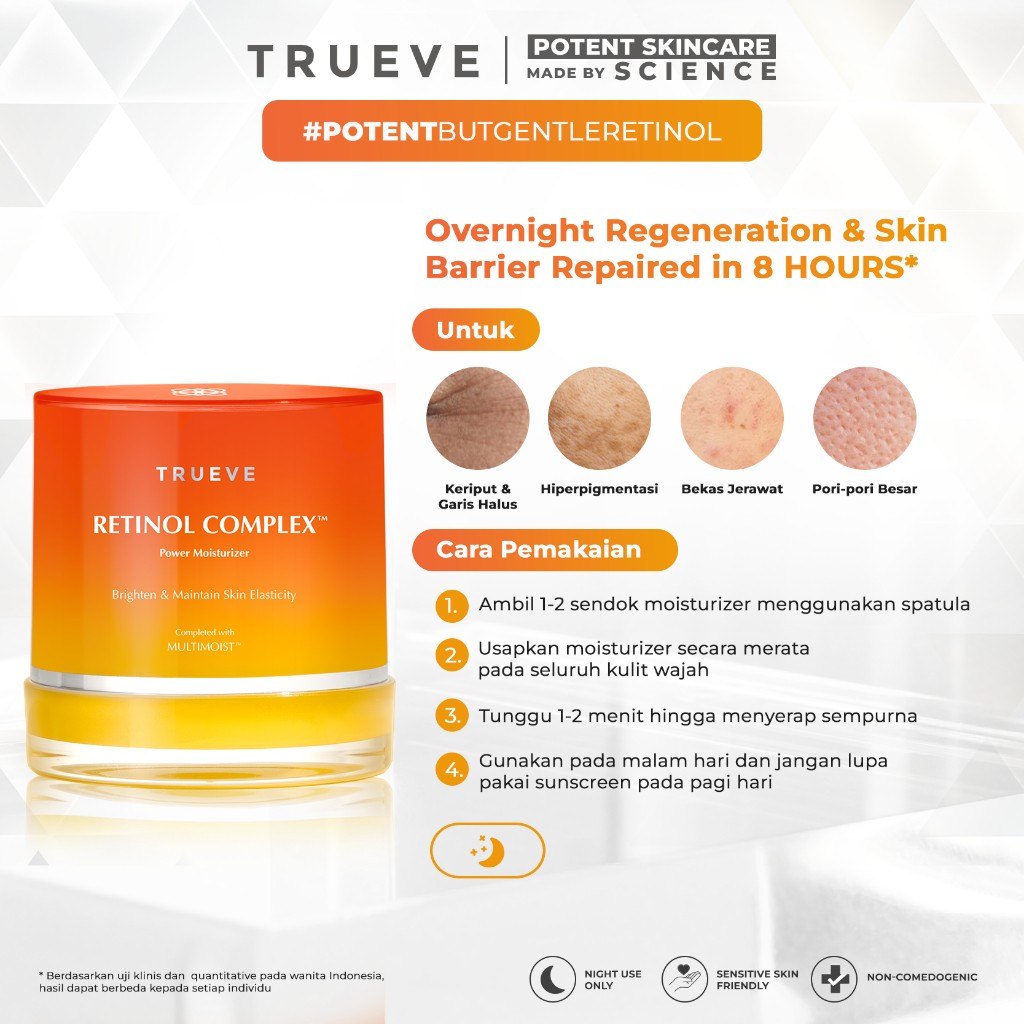 Natura Deca Kosmetika TRUEVE Retinol Complex™ Power Moisturizer